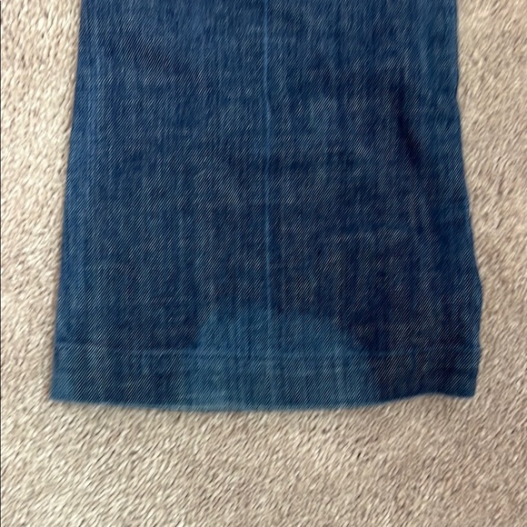 Citizens Of Humanity Faye # 003 Low Waist Full Leg Blue Jeans - Picture 9 of 14